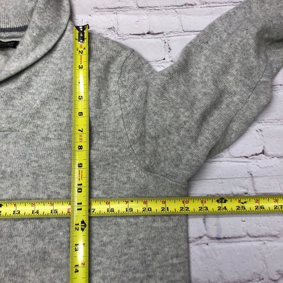 Banana Republic Men Italian Yarn 100% Merino Wool Sweater Size Large M112 -21 - Picture 4 of 12